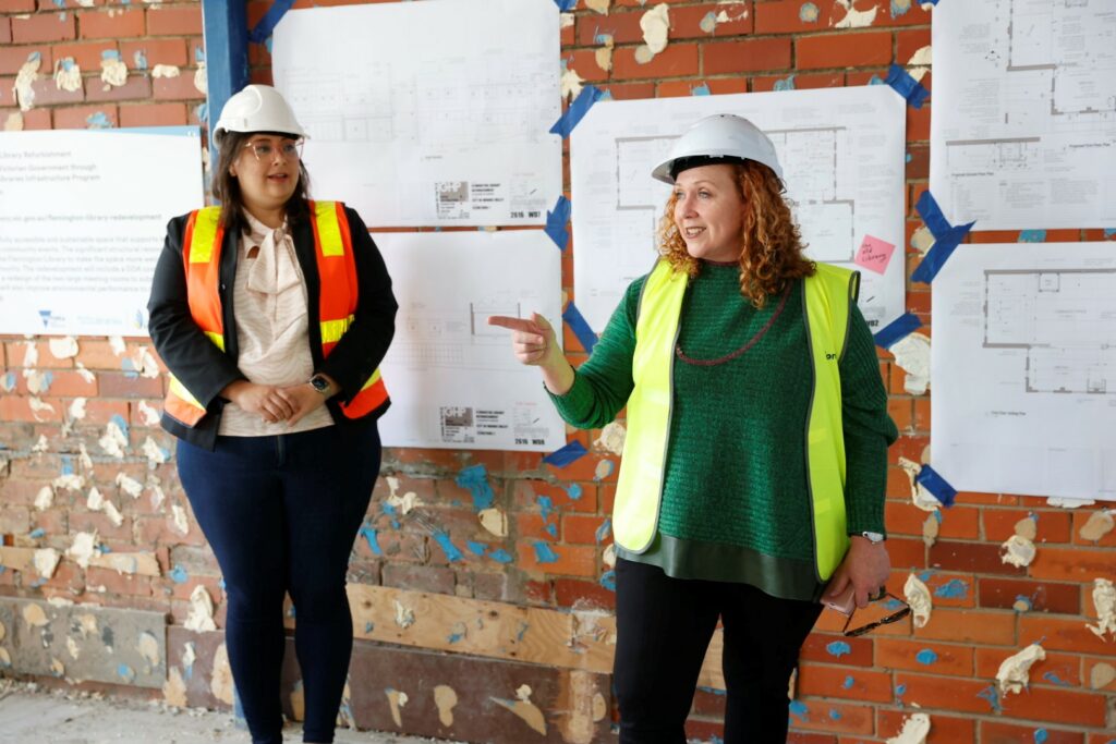 MP Sheena Watt & Minister Melissa Horne