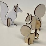 Laser Cutter Example Woodland Critters