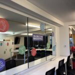 Makerspace Mirror Decals