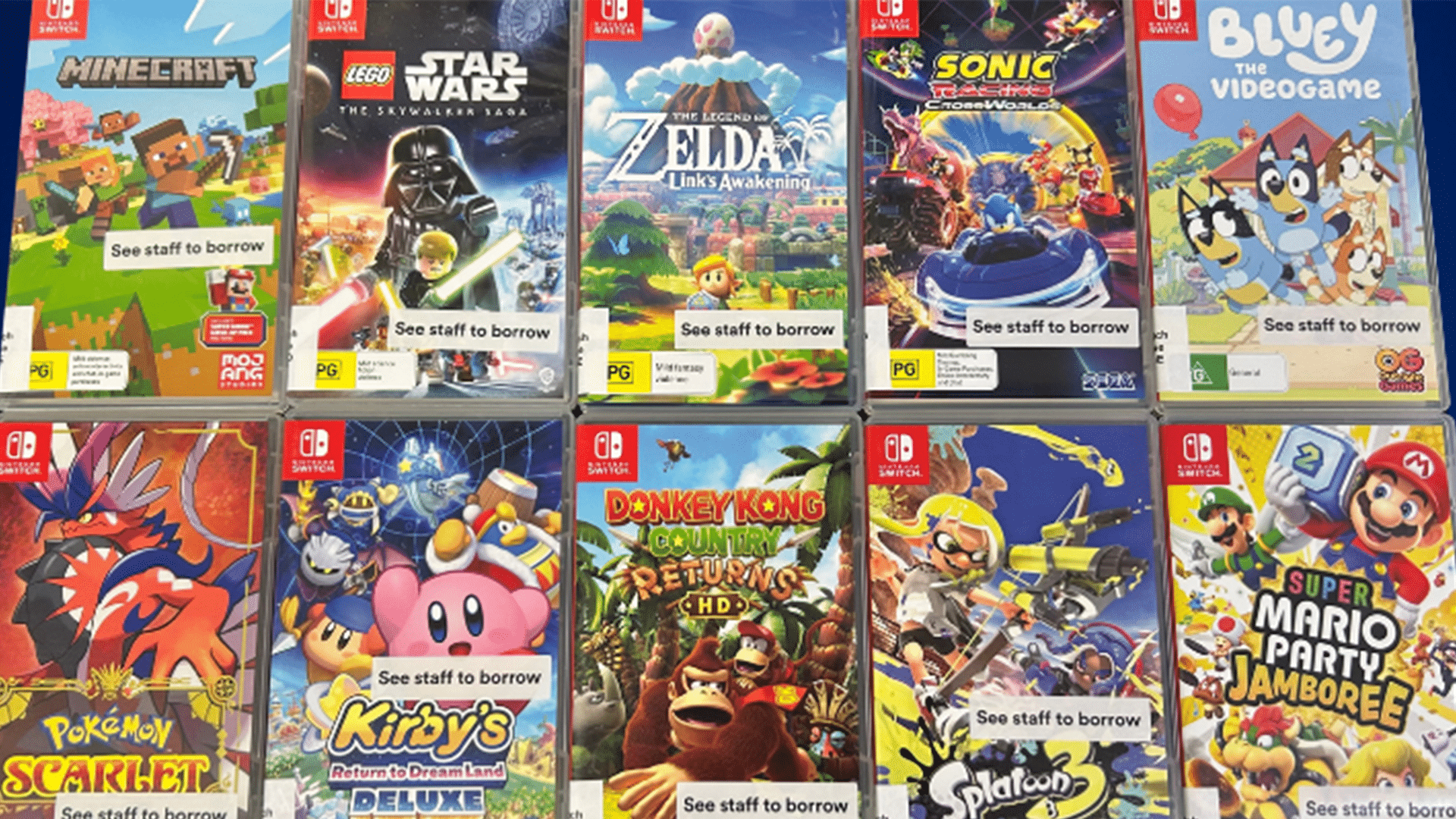 Nintendo Switch Games have landed