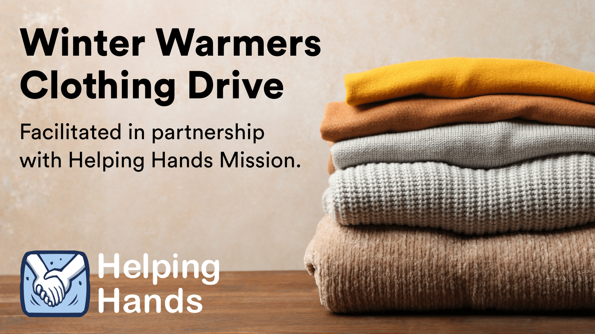 Winter Warmers Clothing Drive 2026